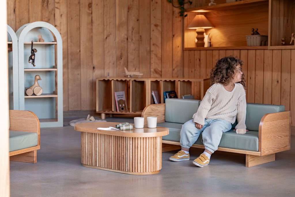 Fluted Coffee Table