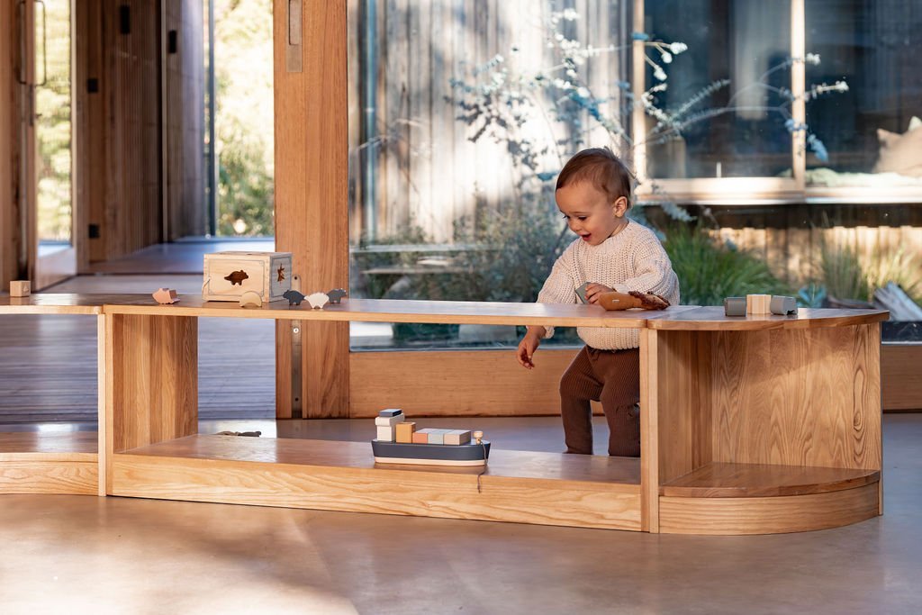 European Ash Baby Flexispace Quarter Circle