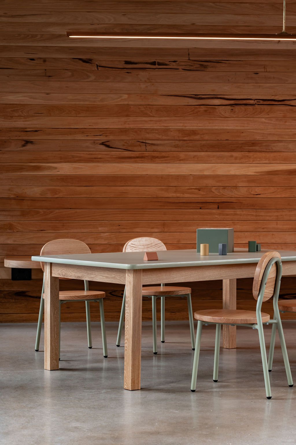 Table Top Rectangle Sage 120 x 60cm