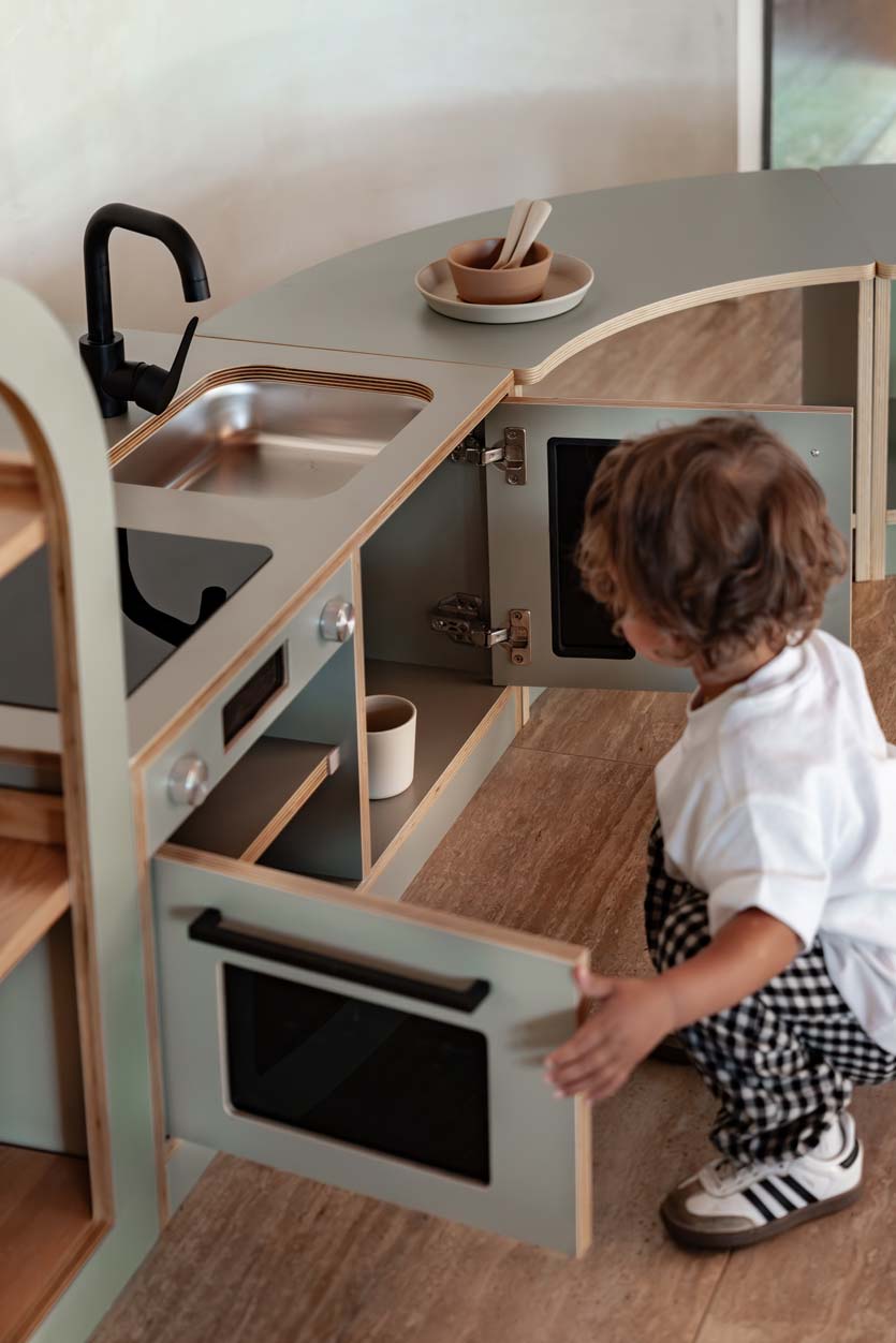 Baby Flexispace Quarter Circle Sage