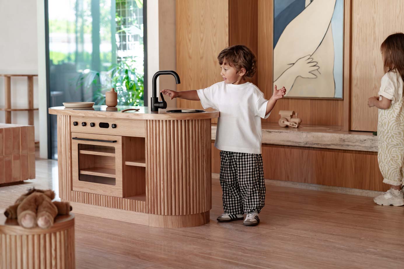 Fluted Kitchen