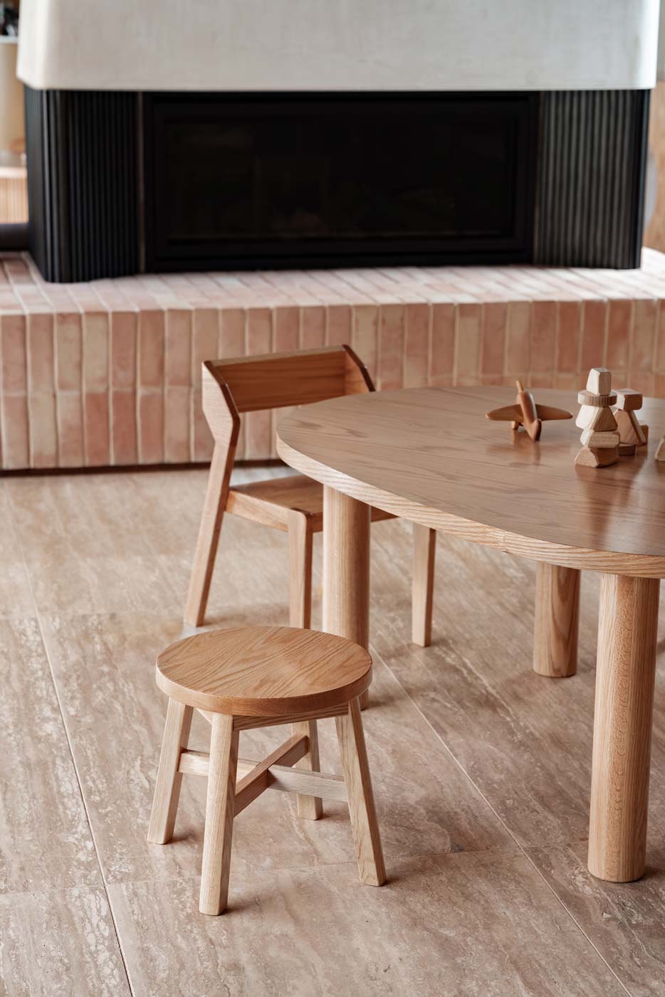 Lola Round Stool 34cm