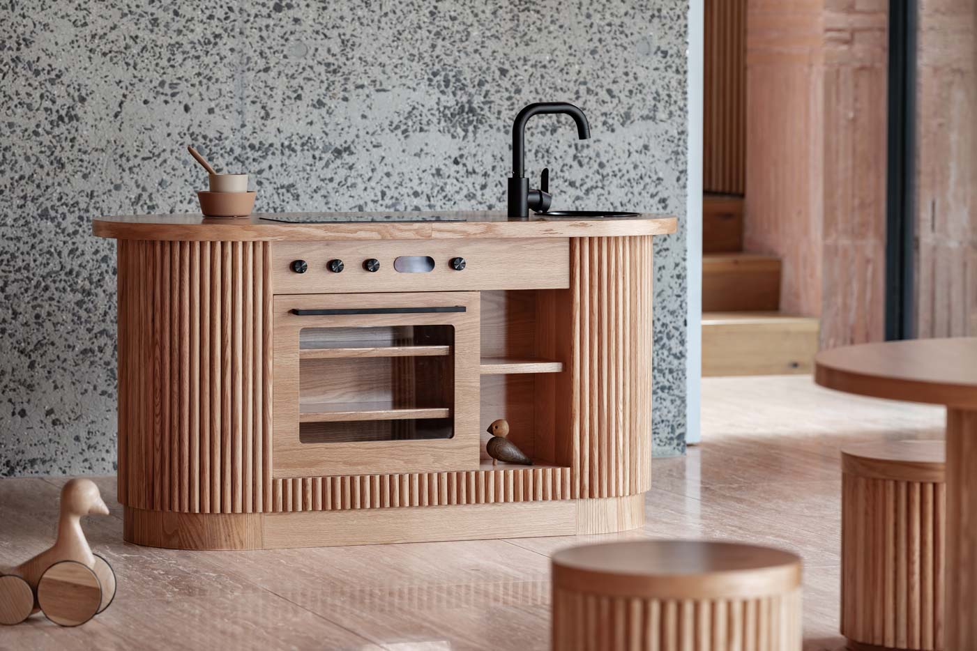 Fluted Kitchen