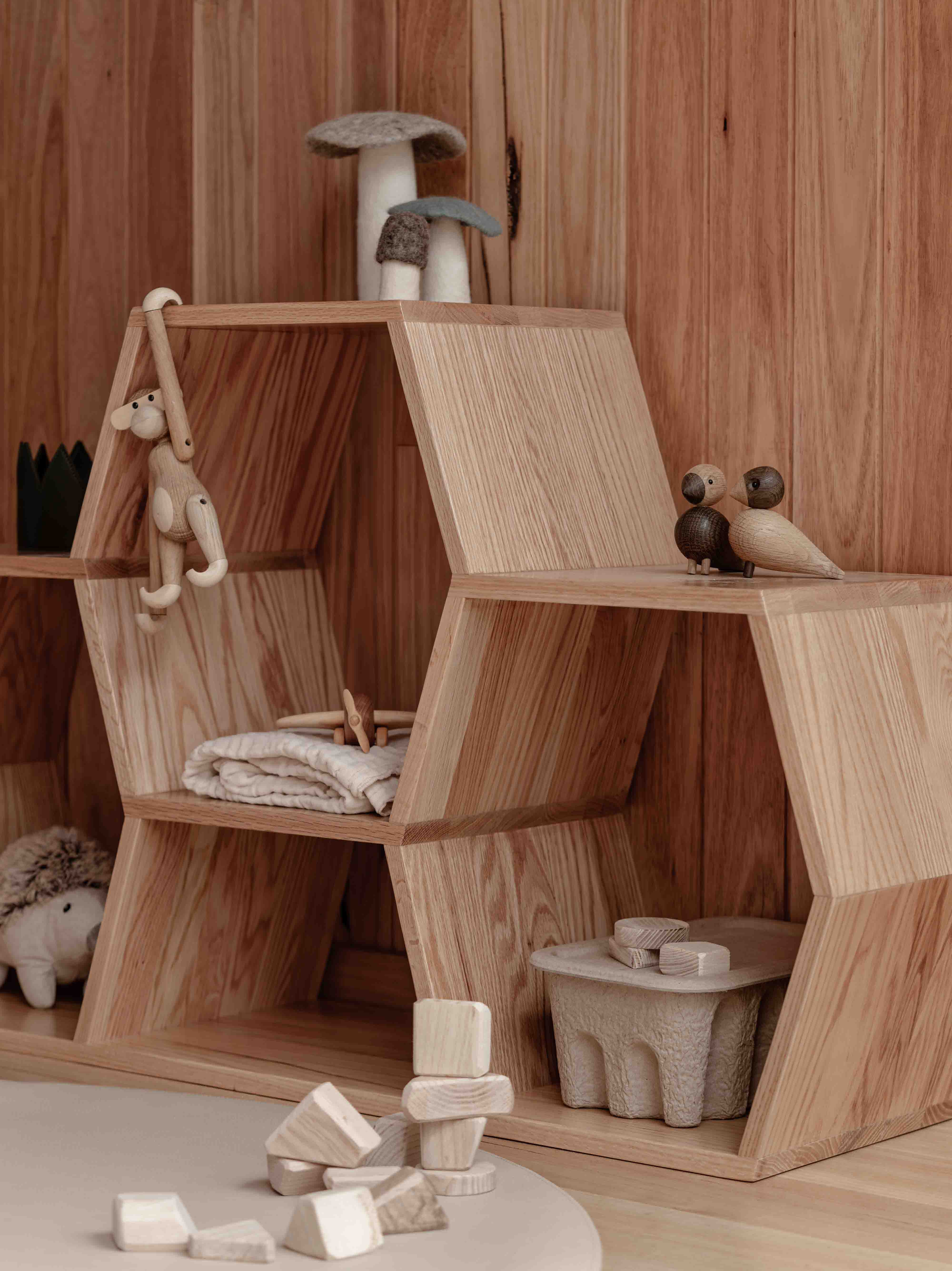 Honeycomb Shelf, Medium