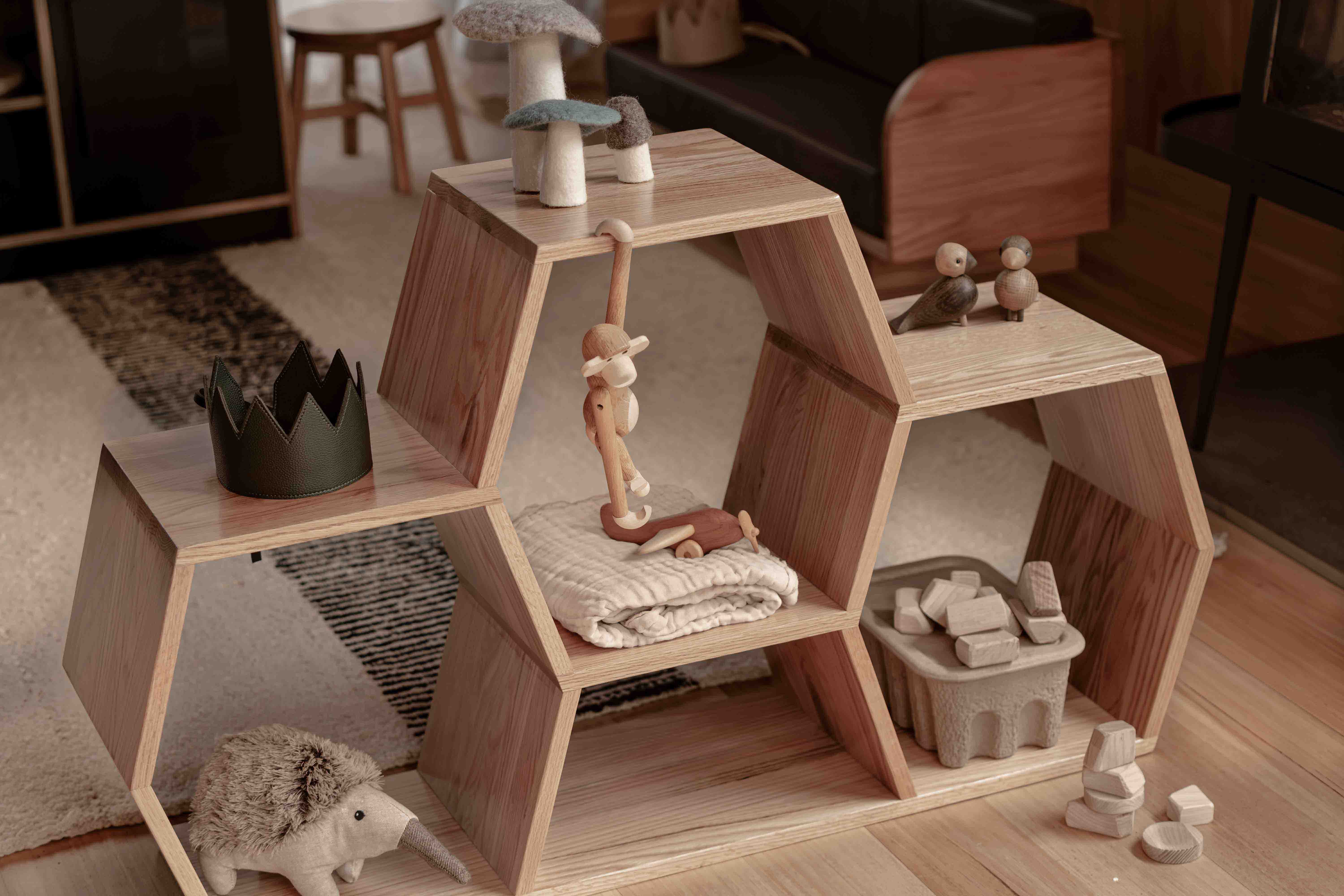 Honeycomb Shelf, Medium
