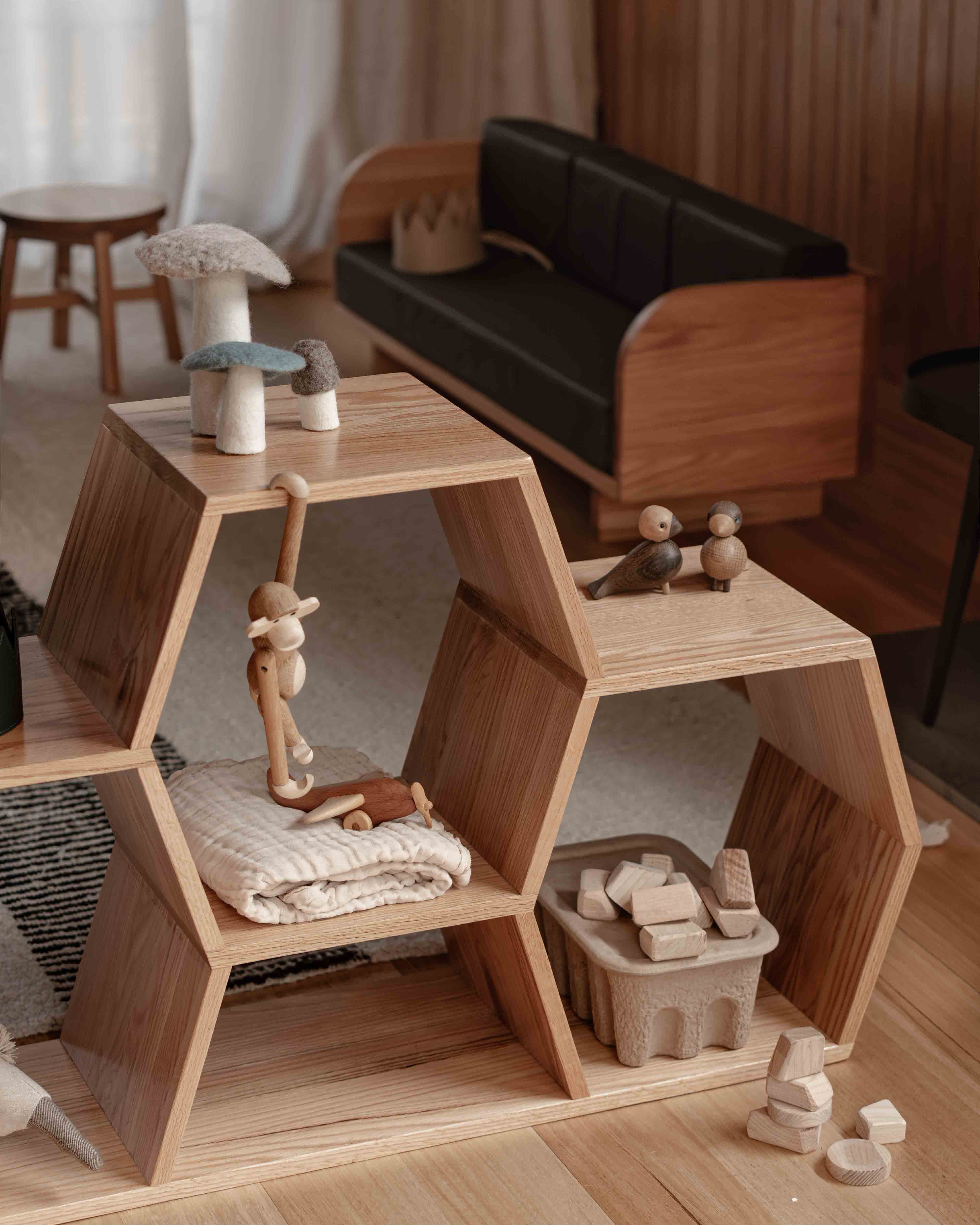 Honeycomb Shelf, Medium