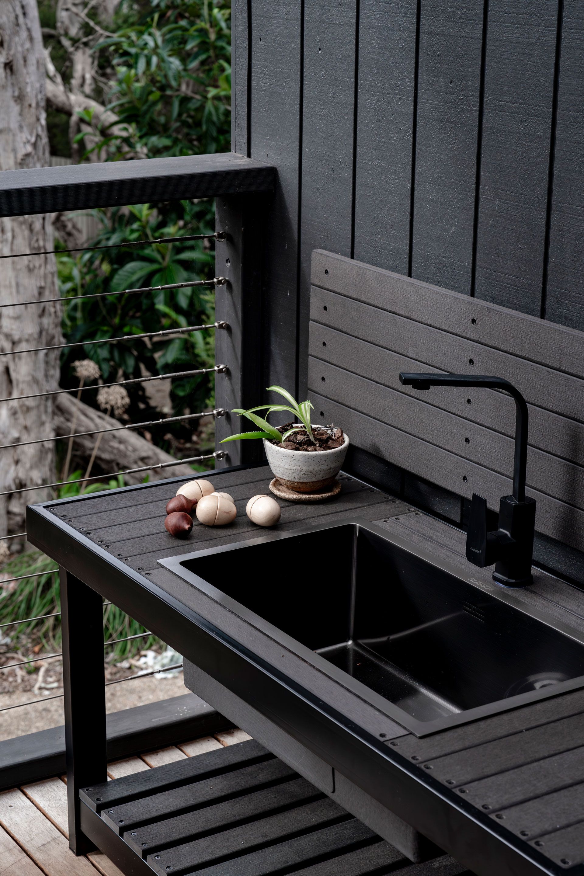 Outdoor Mud Kitchen, Charcoal