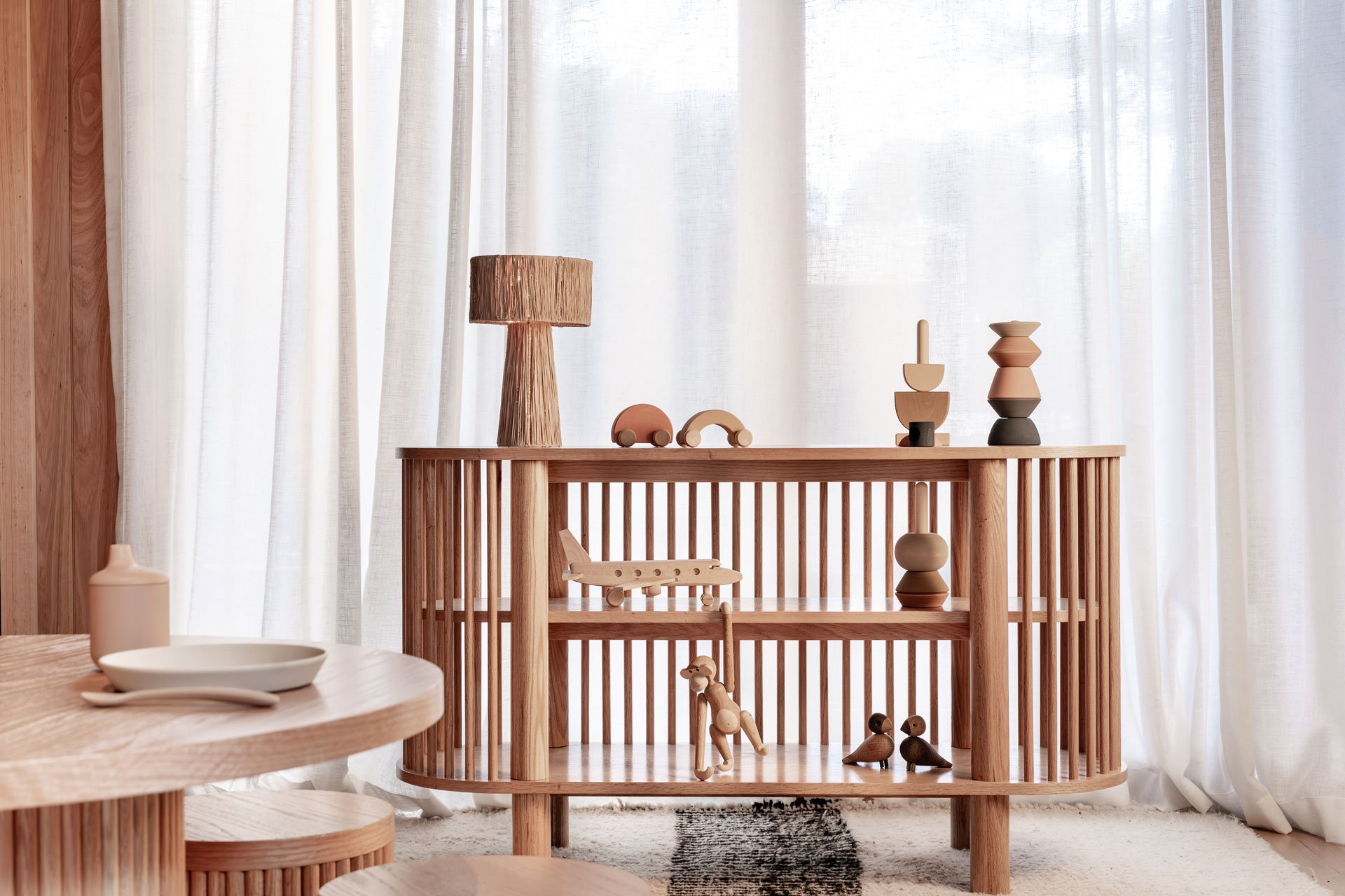 Fluted Shelf