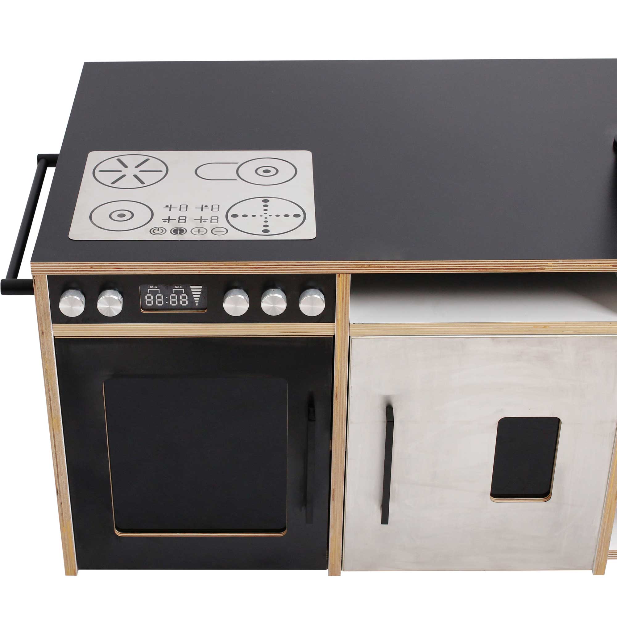 Black Kitchen & Laundry Play Station