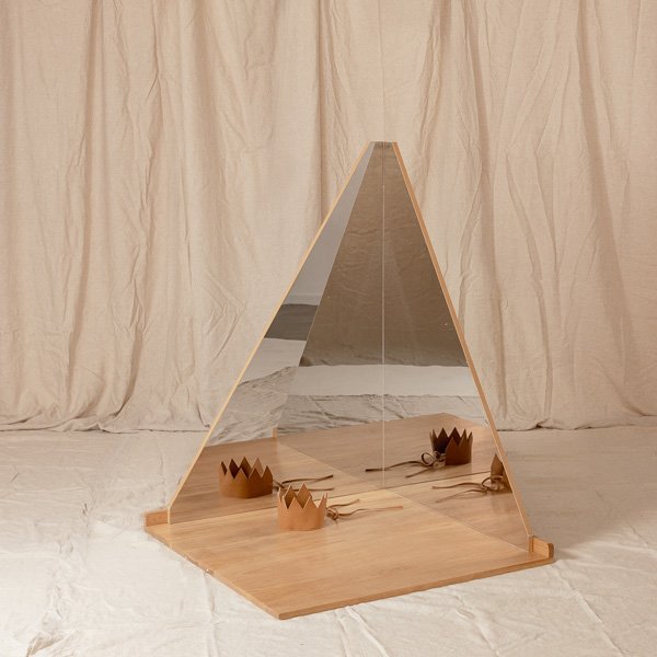 Multi Angled Mirror and Base