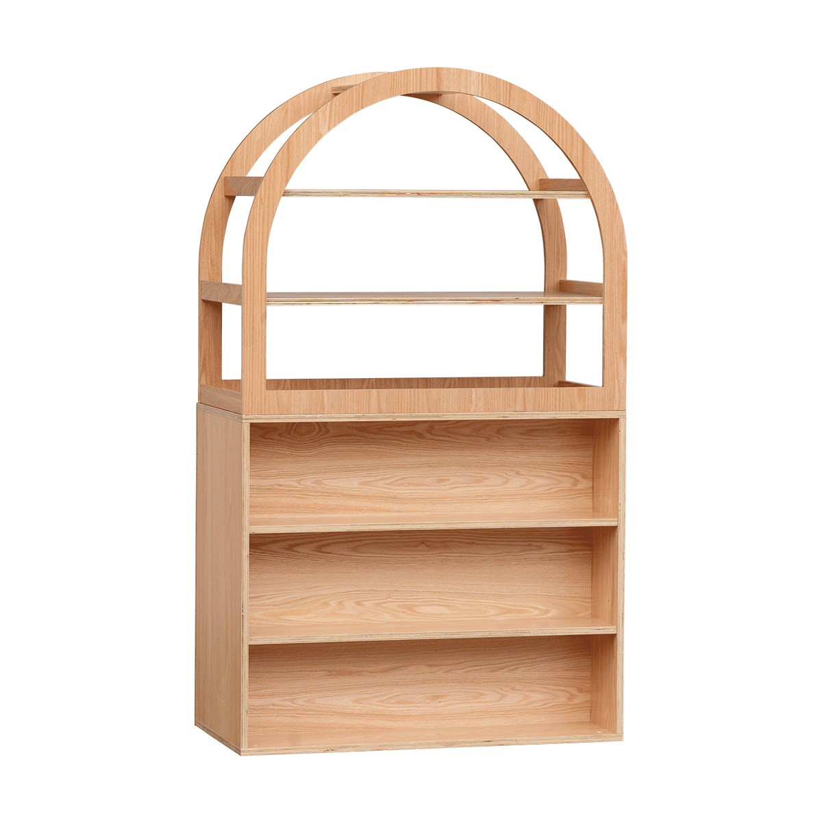 Arched Cabinet Natural