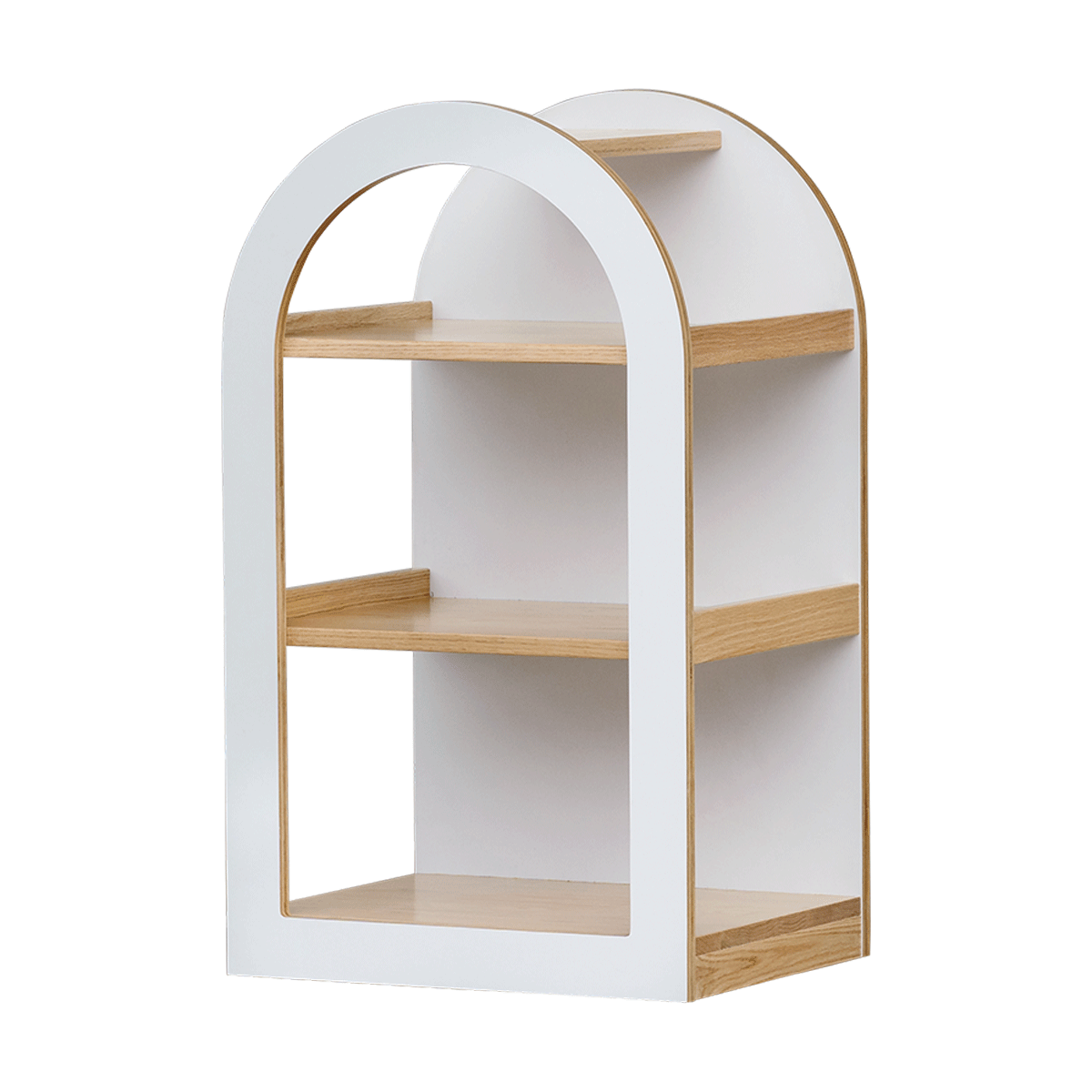 Arched Shelf Toddler White