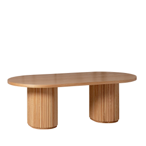 Fluted Oval Table