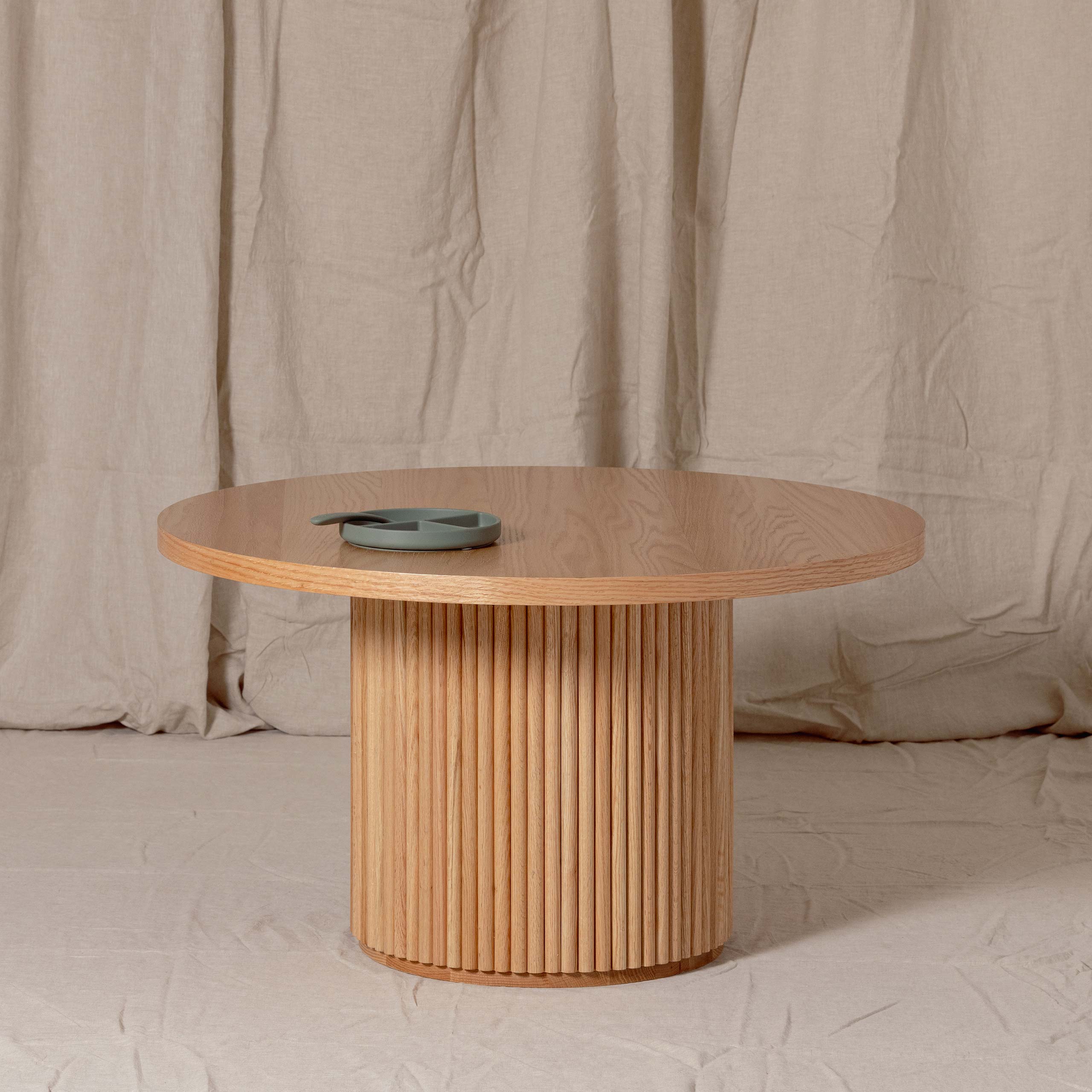 Fluted Round Table