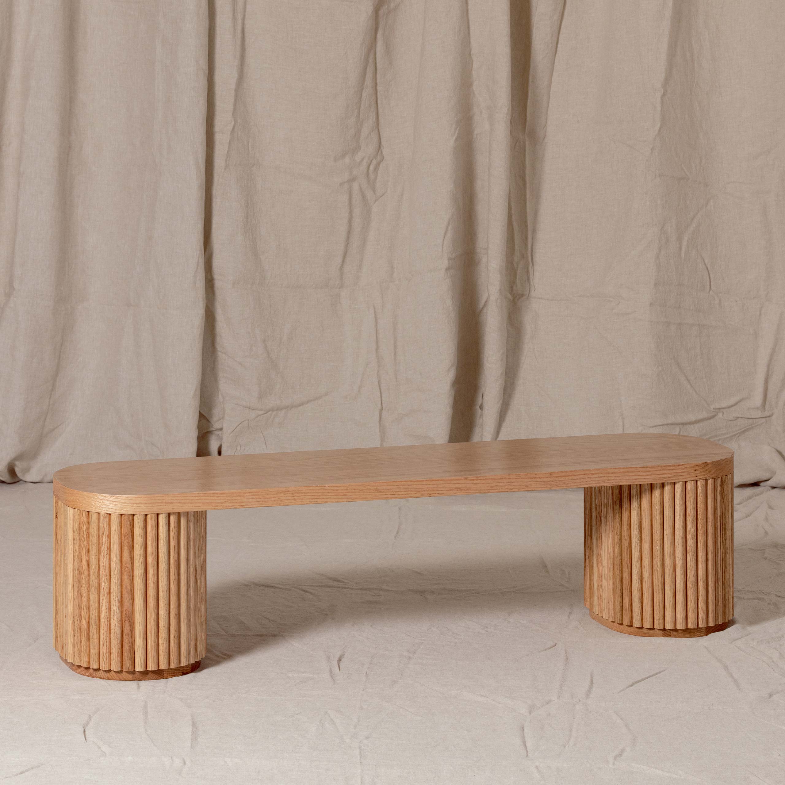 Fluted Bench