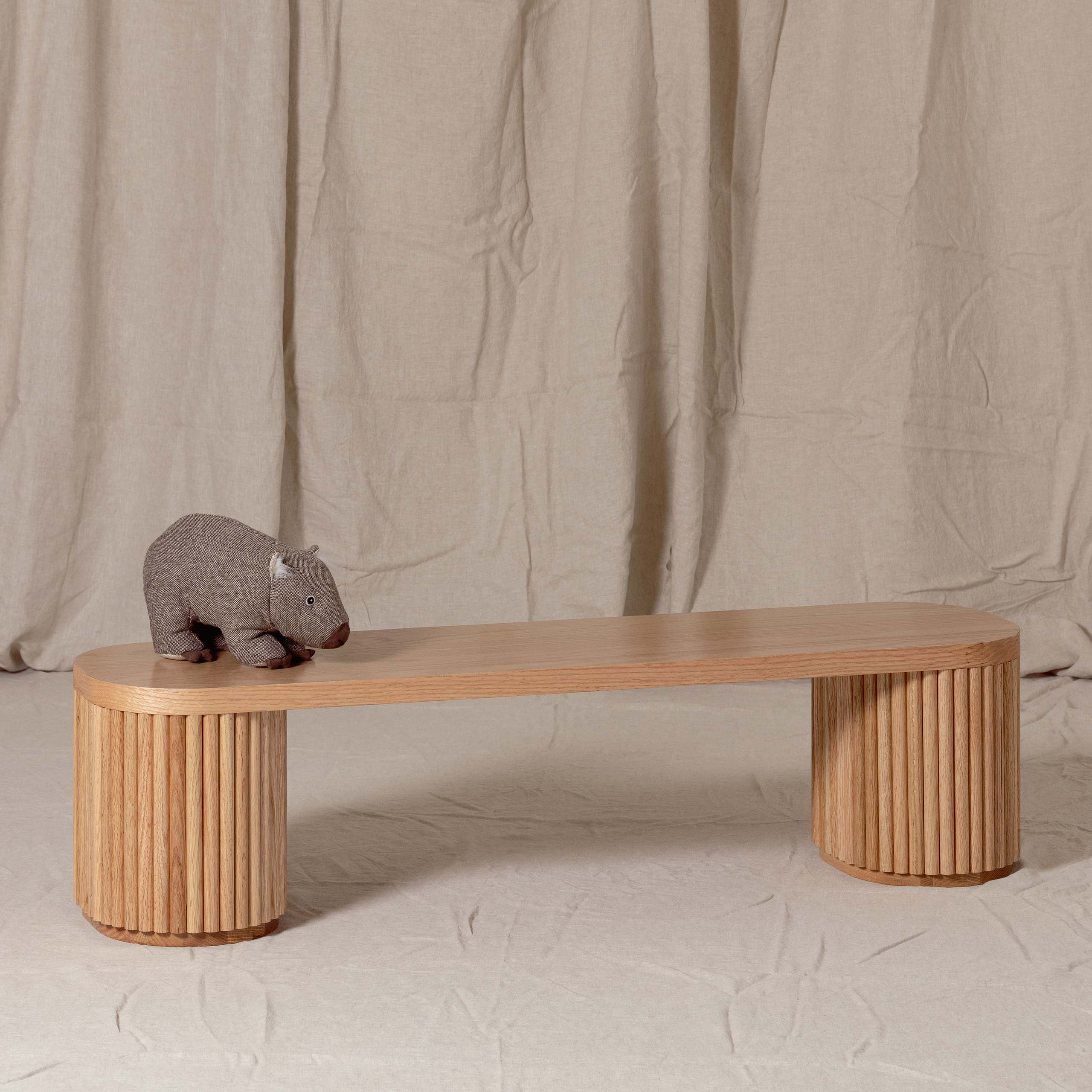 Fluted Bench