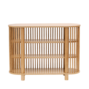 Three Tiered Fluted Shelf