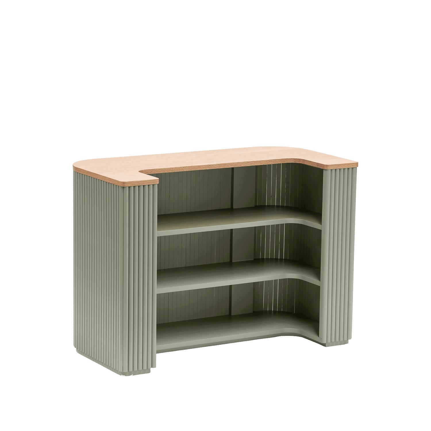 Fluted Market Stand Sage