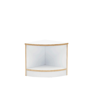 Baby Flexispace Quarter Circle White