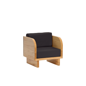 Junior Armchair Charcoal