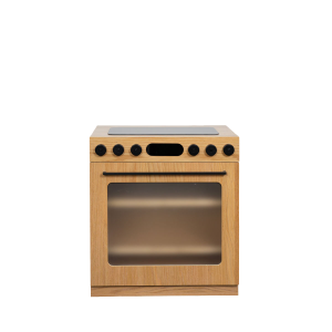 Oak Fluted Oven