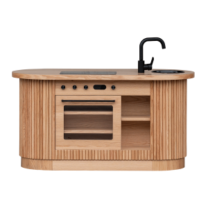 Fluted Oval Kitchen - Natural