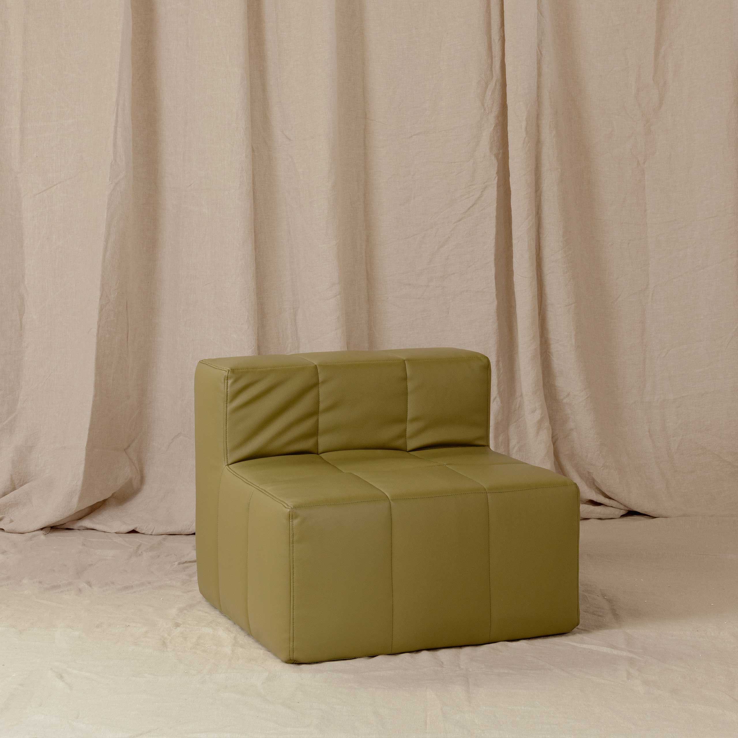 The Italia Sofa 4pcs Olive