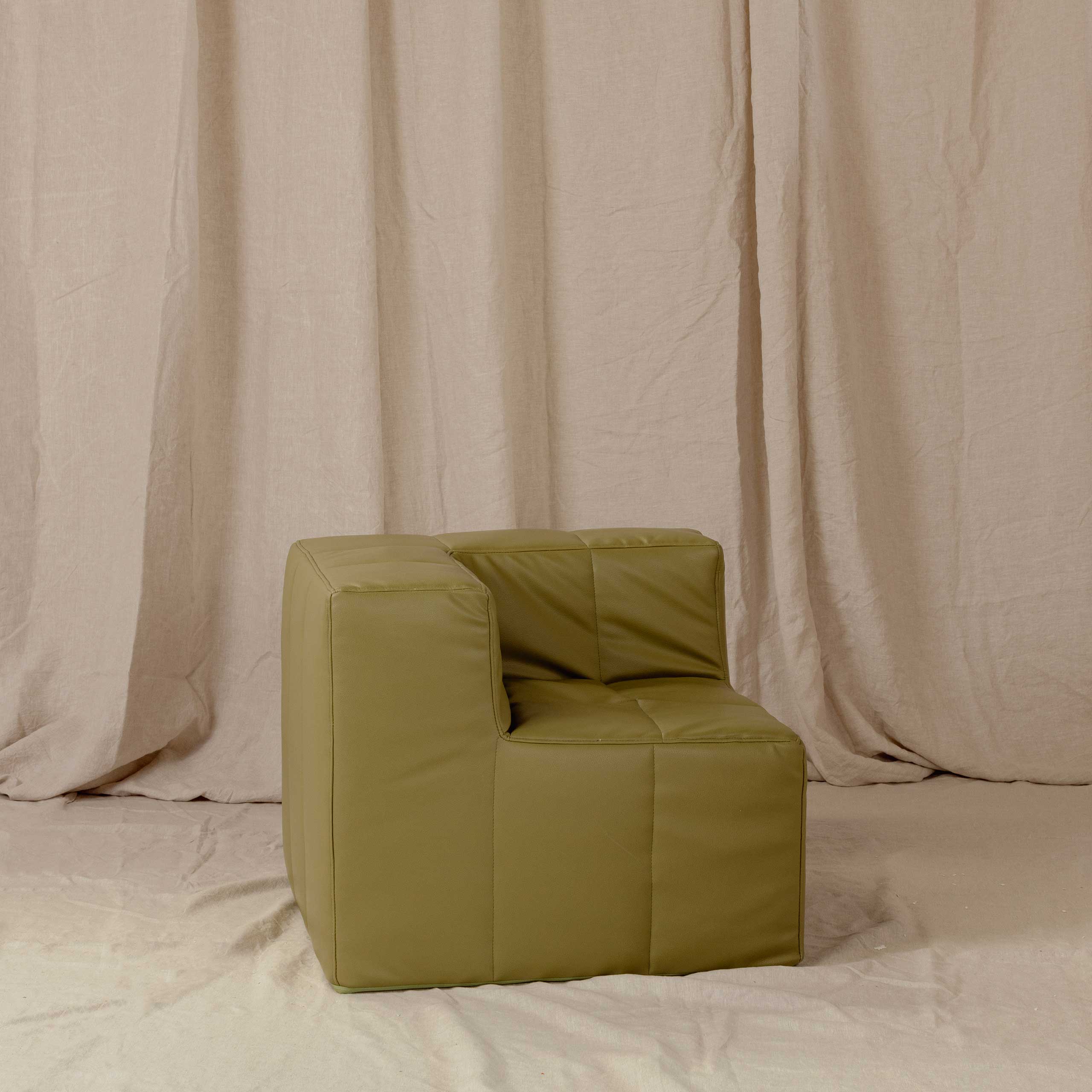 The Italia Sofa Olive