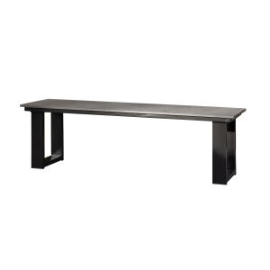 Outdoor Bench, Charcoal