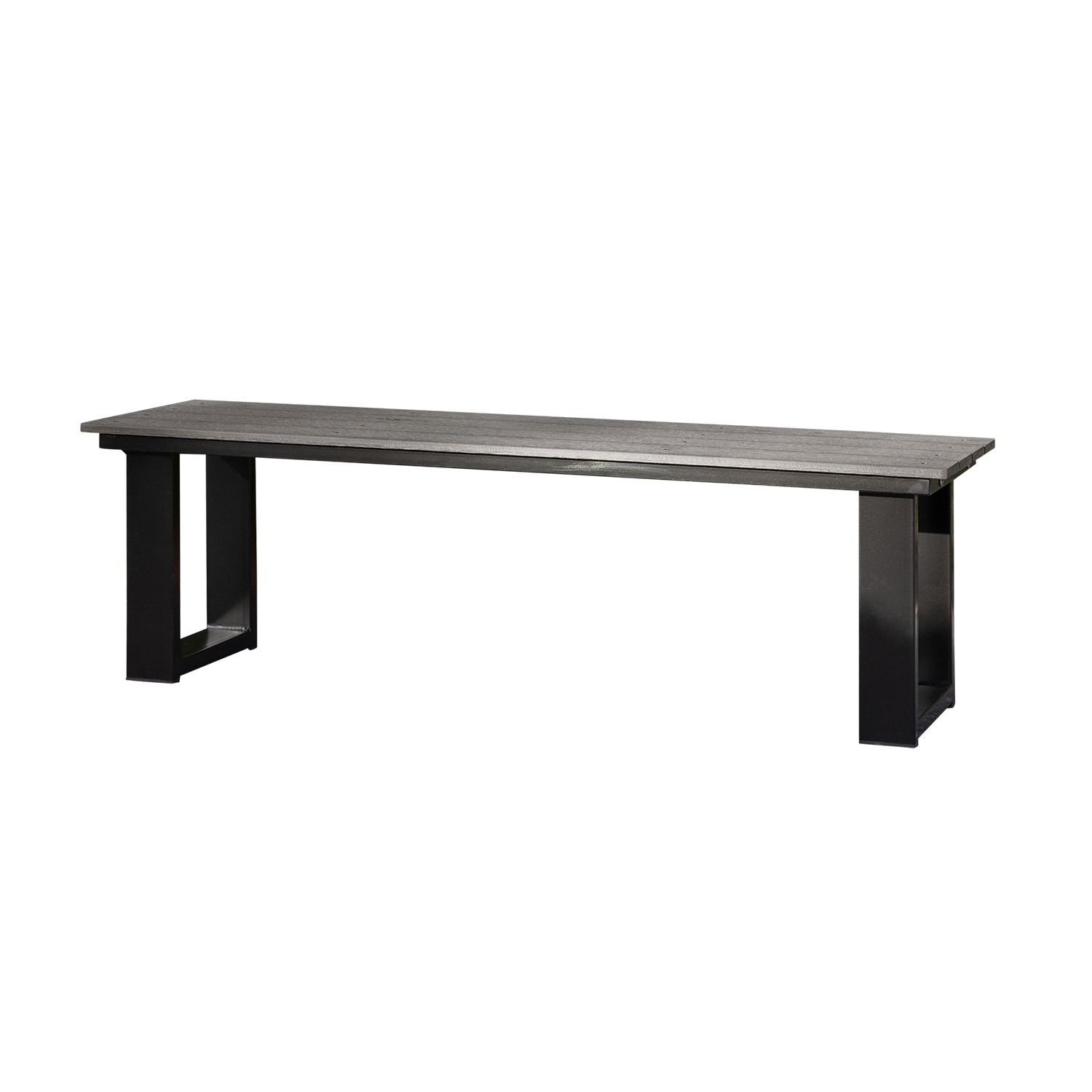 Outdoor Bench, Charcoal