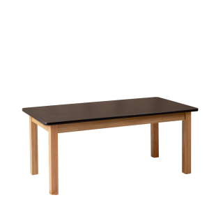 Table Top Rectangle Black 120 x 60cm