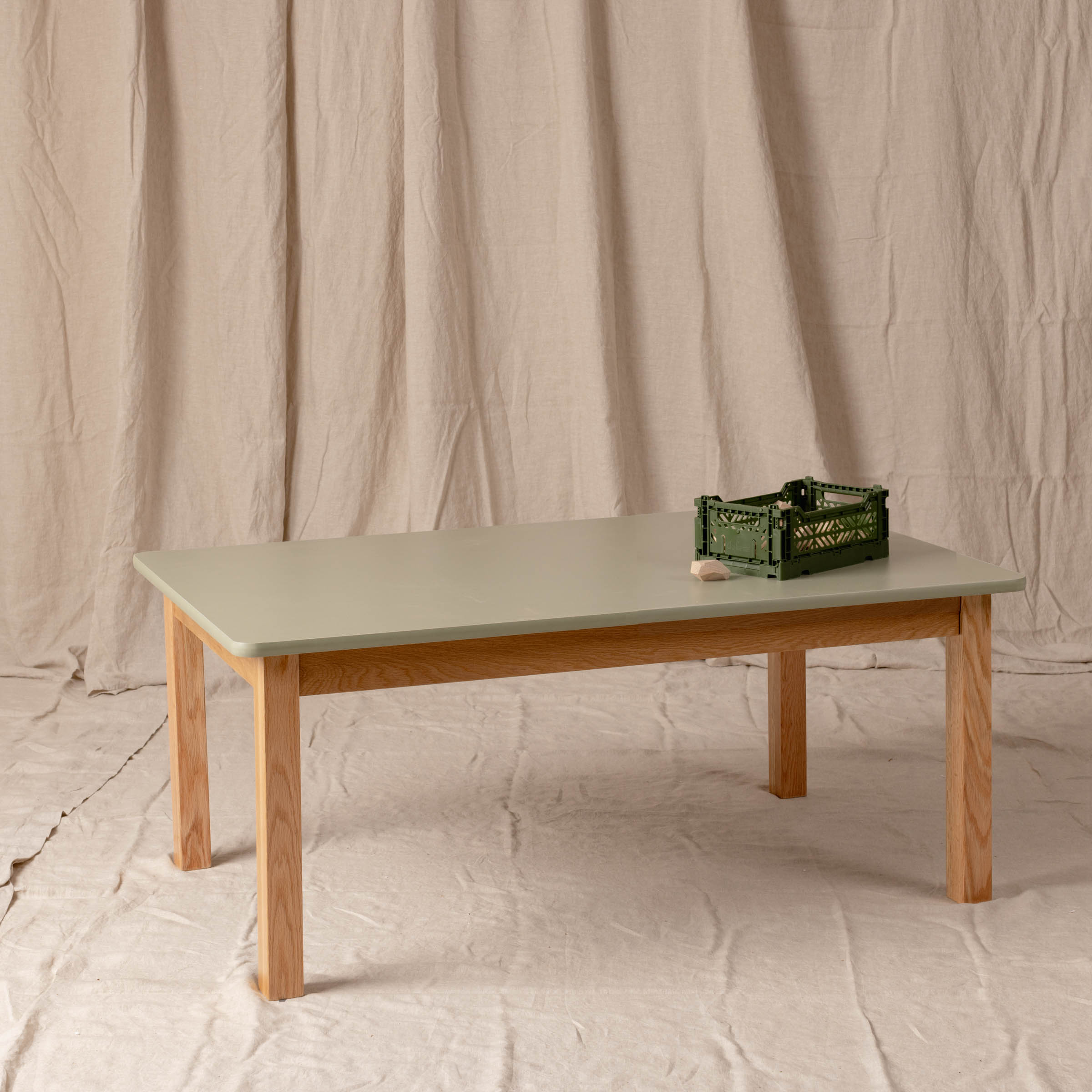 Table Top Rectangle Sage 120 x 60cm