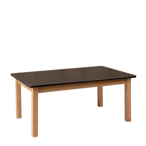 Table Top Rectangle Black 120 x 75cm