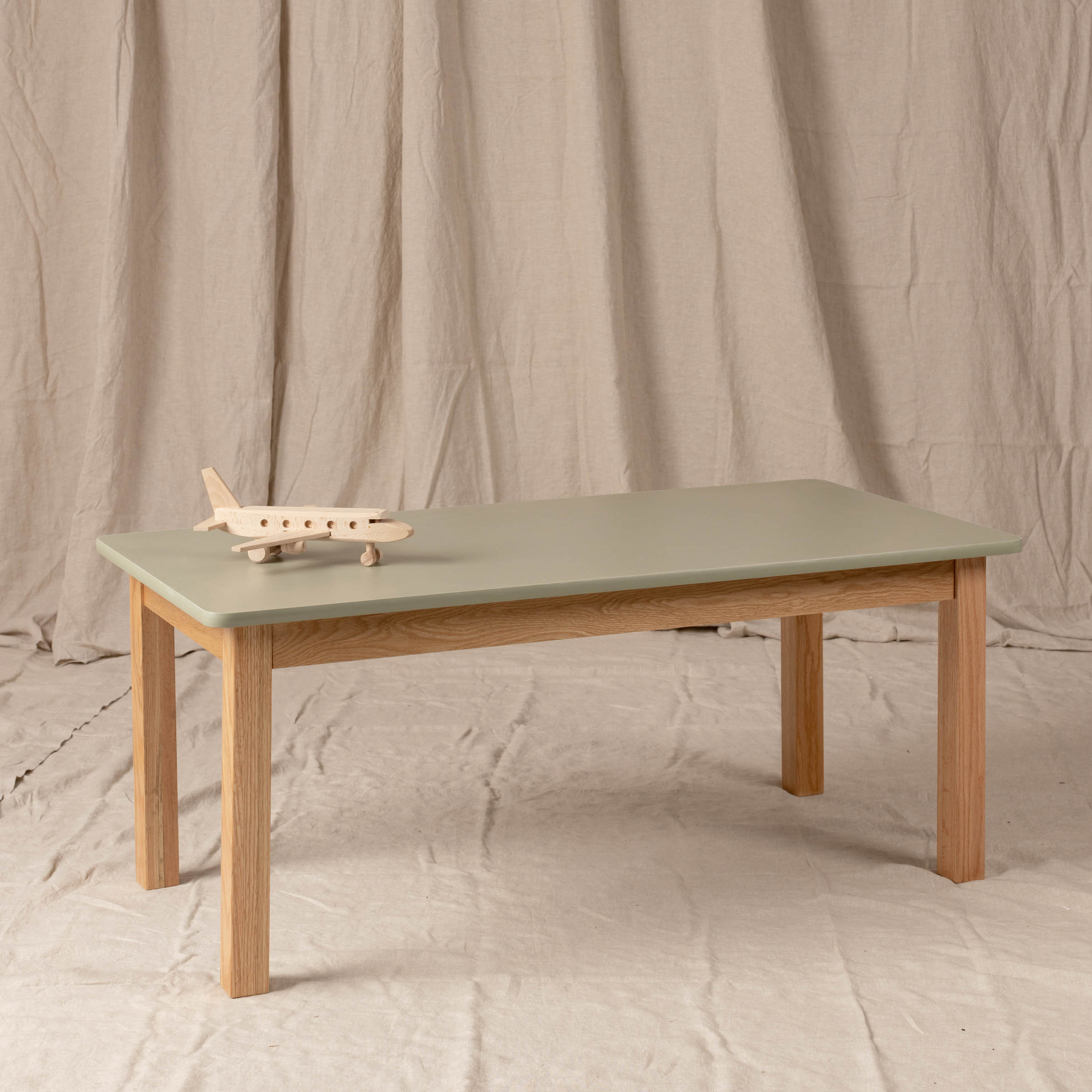 Table Top Rectangle Sage 120 x 75cm