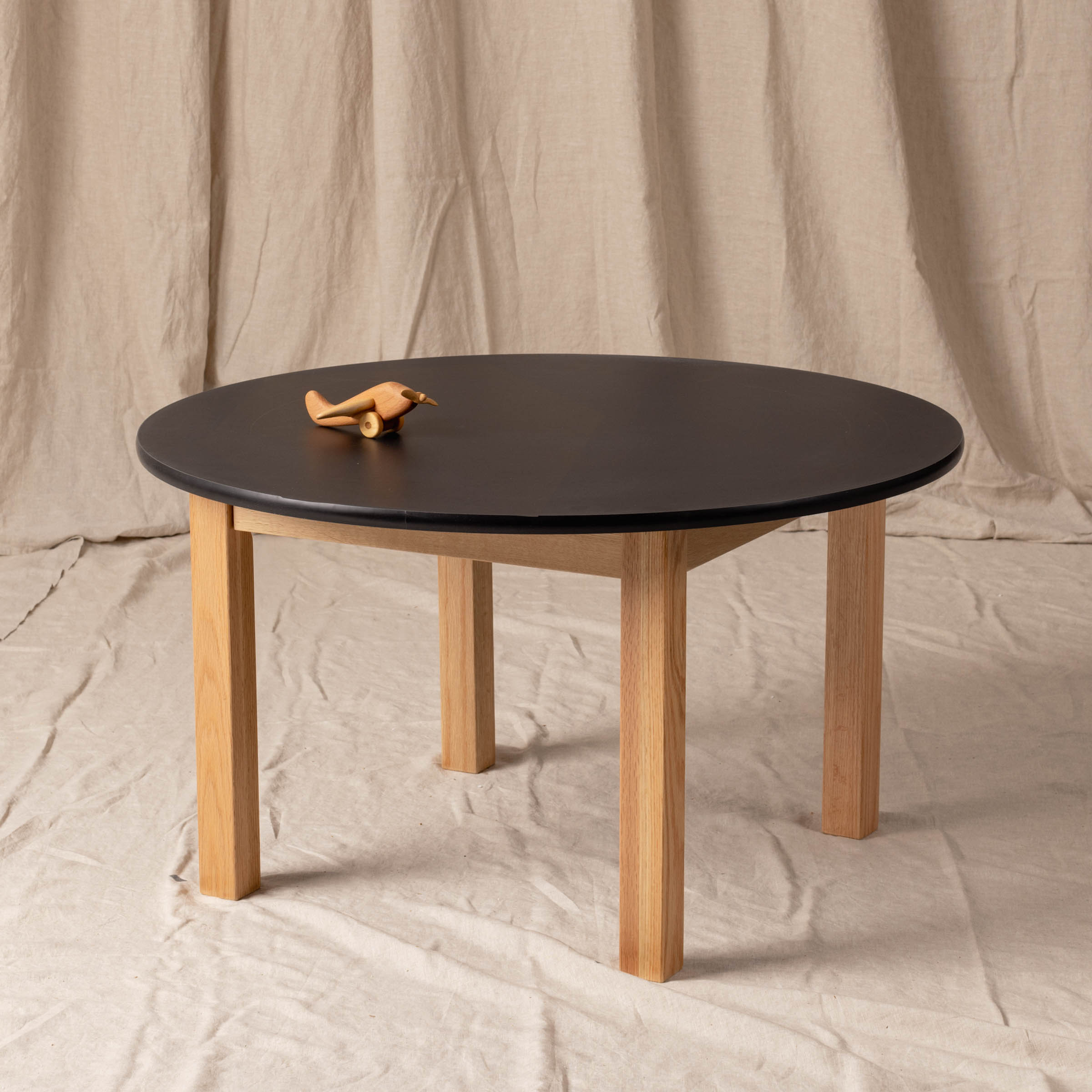 Table Top Round Black 90cm