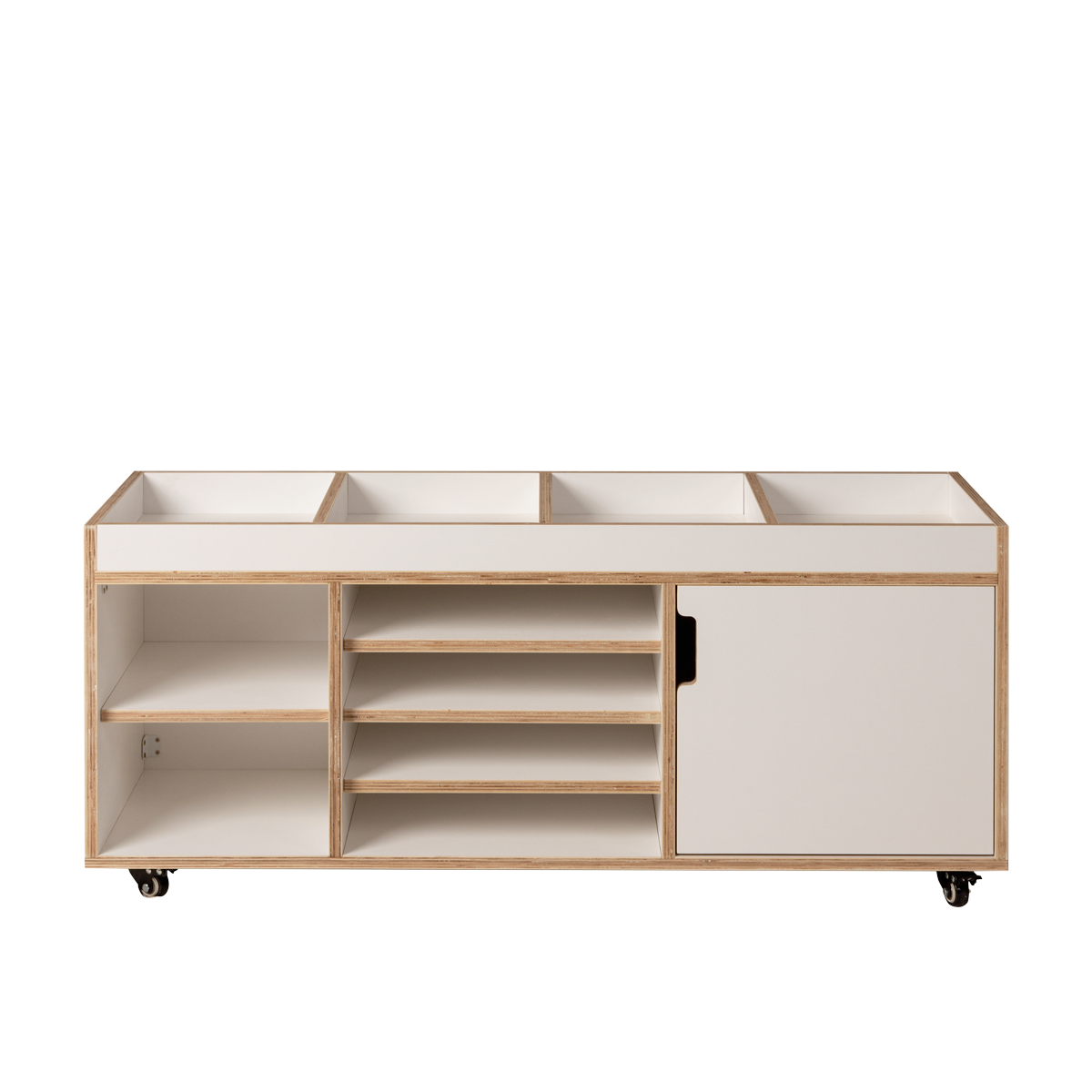 Storage Station Toddler, White