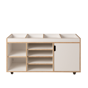Storage Station Kinder, White