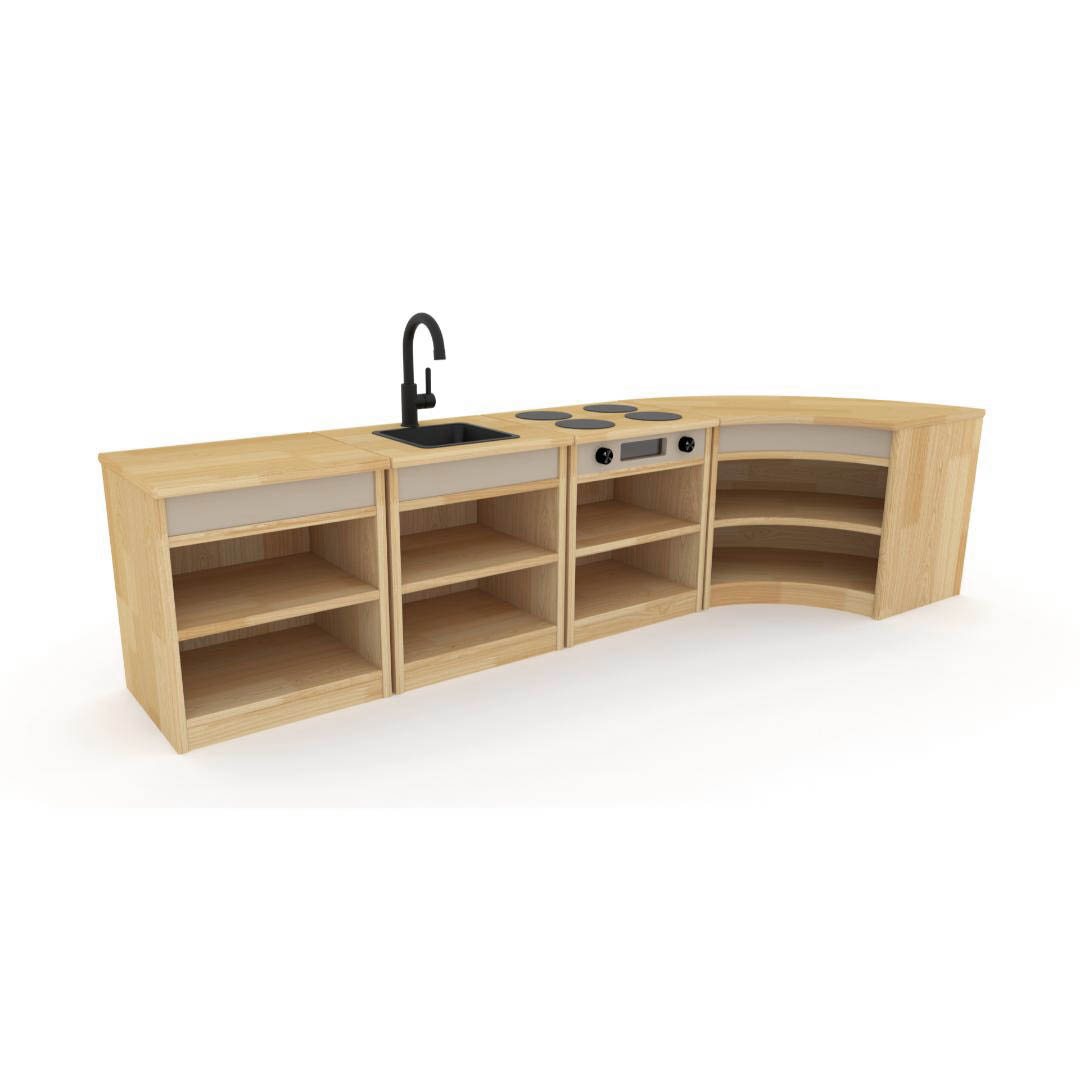 Oakland Kitchen Set Low, Set of 4