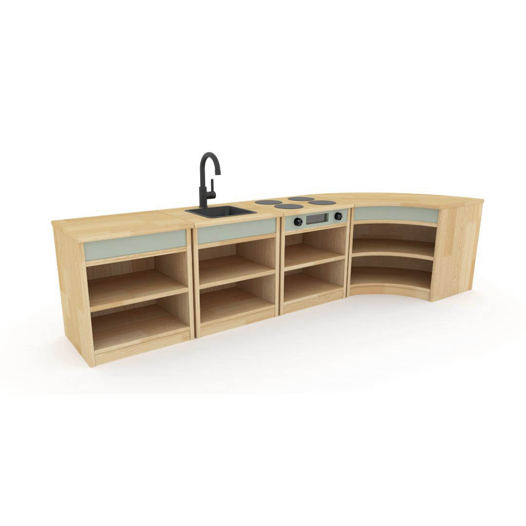 Oakland Kitchen Set Low, Set of 4
