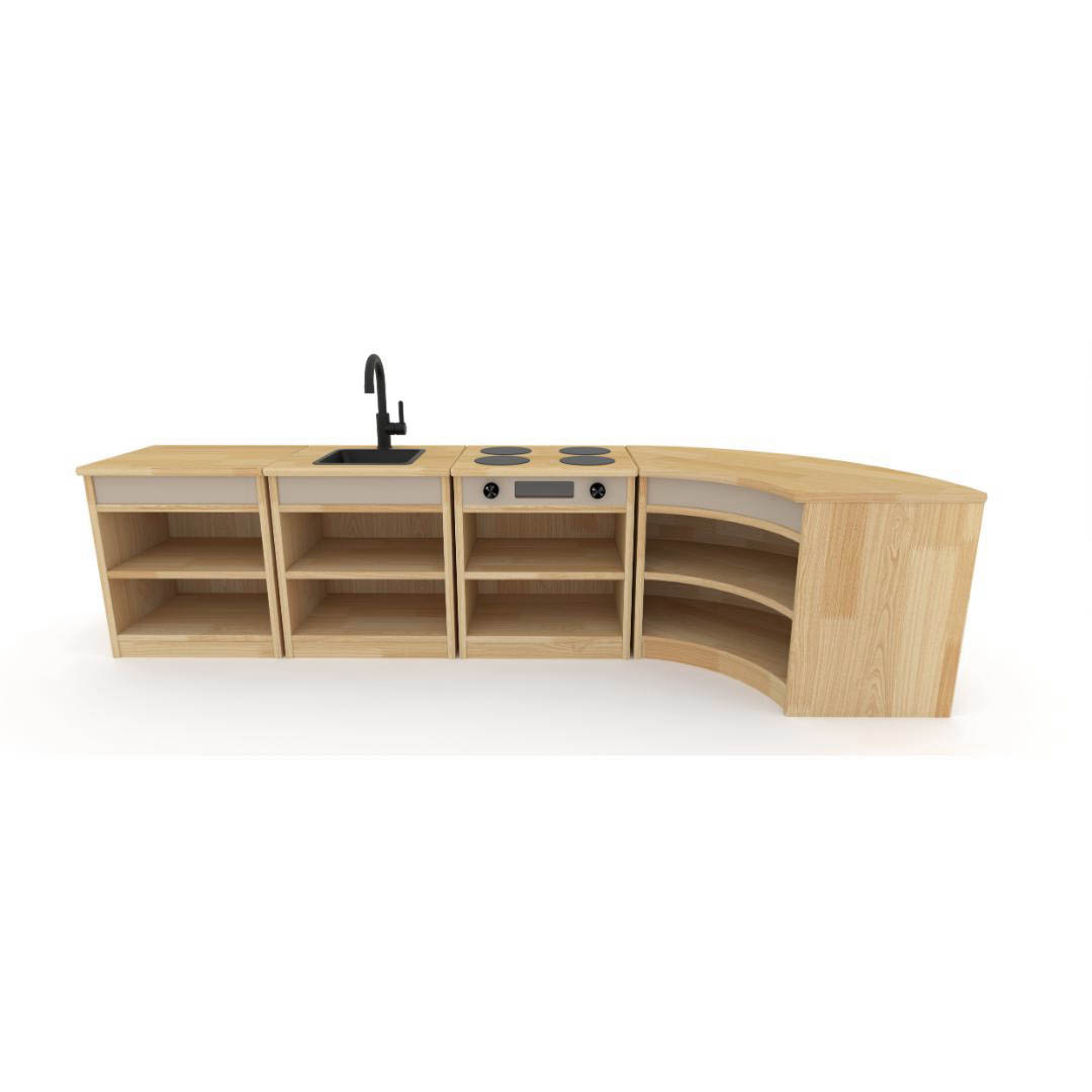 Oakland Kitchen Set Low, Set of 4
