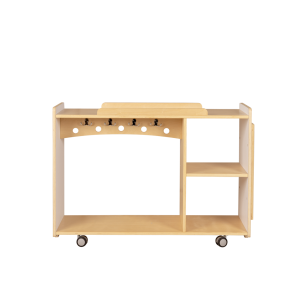 Dress Up Storage Unit, White and Natural