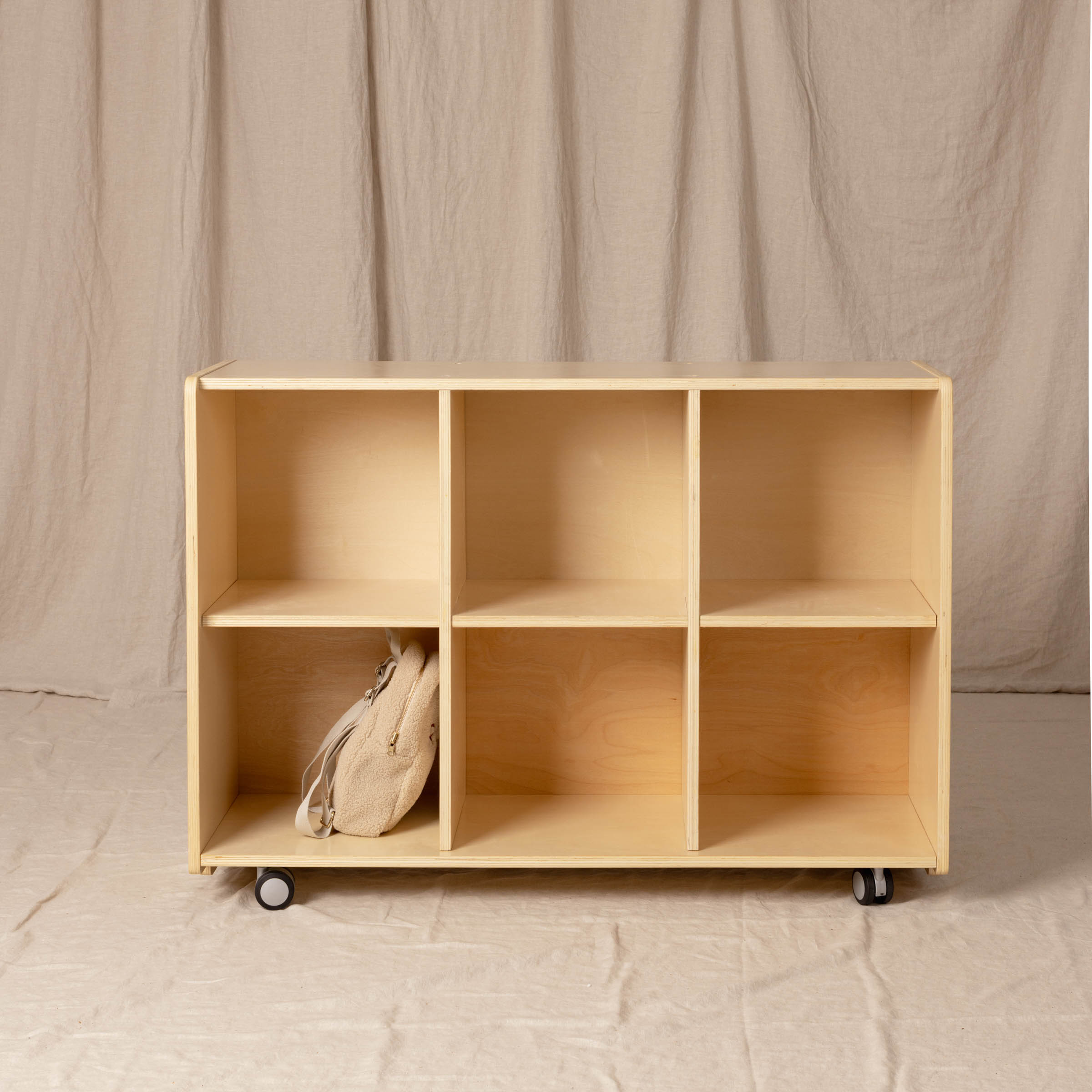 6 Hole Cubby, Natural
