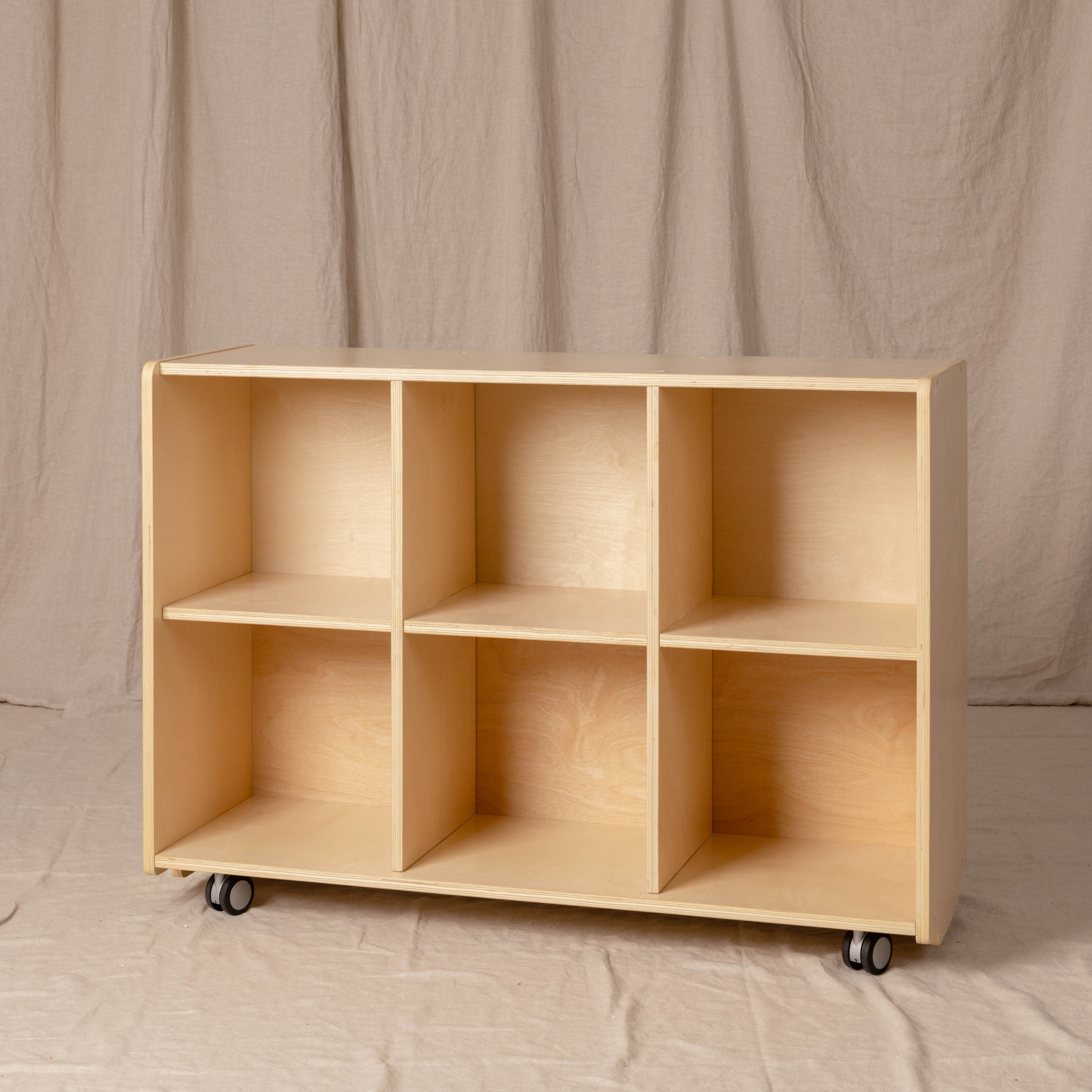 6 Hole Cubby, Natural