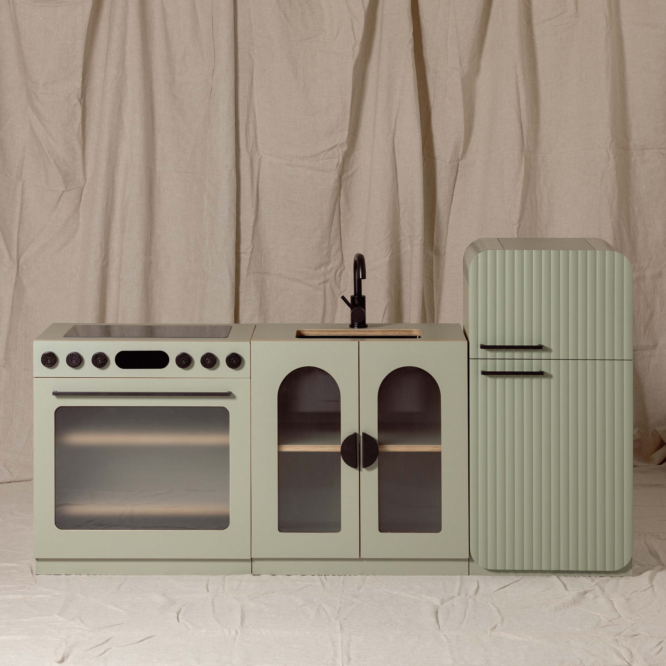 Sage Fluted Sink