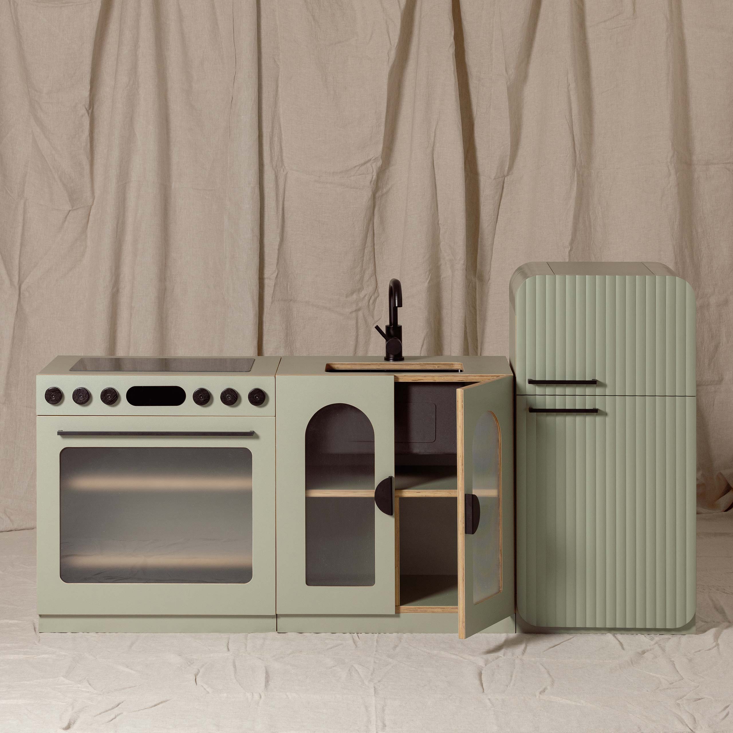 Sage Fluted Sink